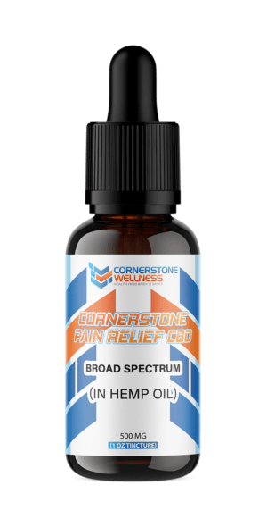 CBD Broad Spectrum (in Hemp Oil) – 500mg (1oz Tincture)